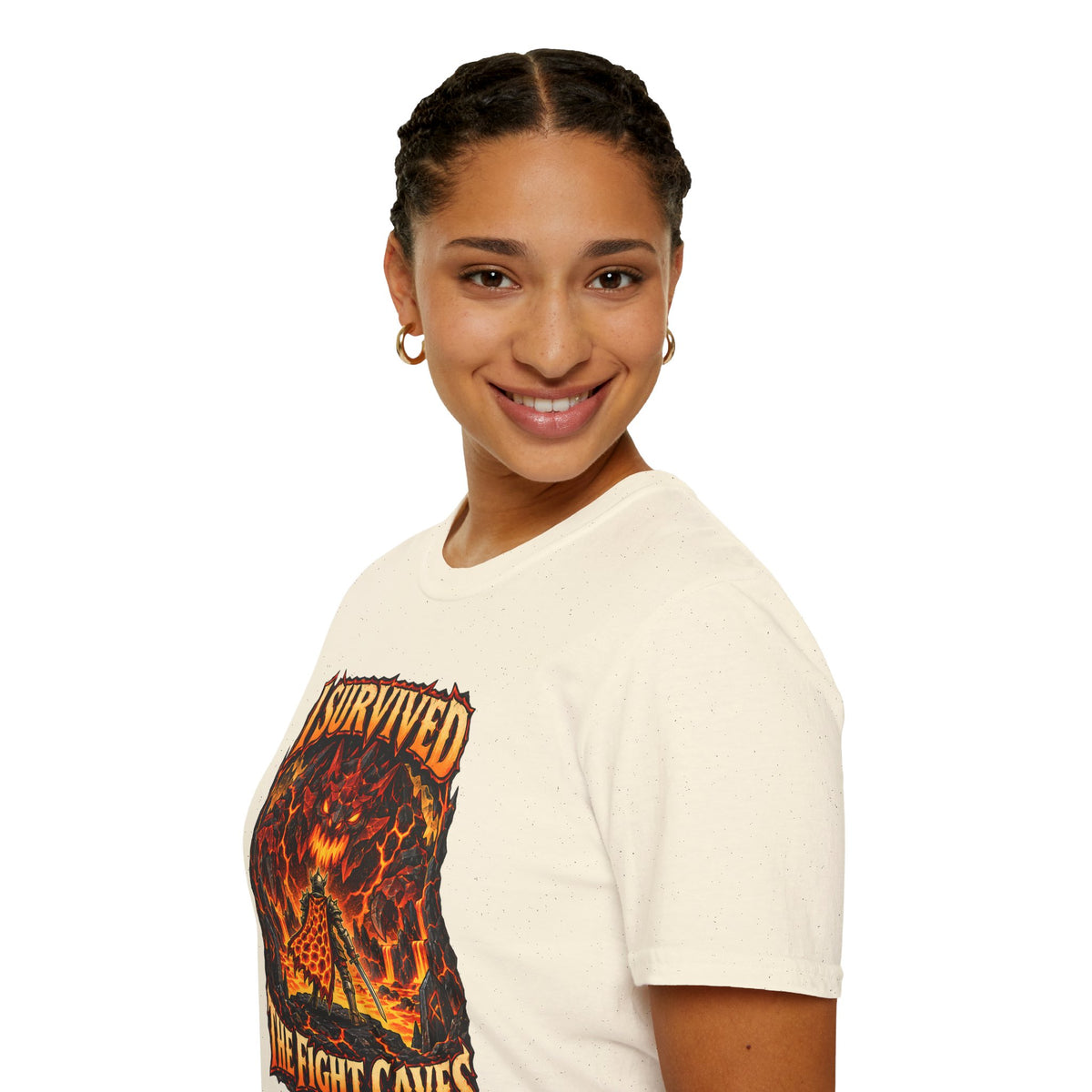 I Survived The Fight Caves Runescape / OSRS Inspired T-Shirt