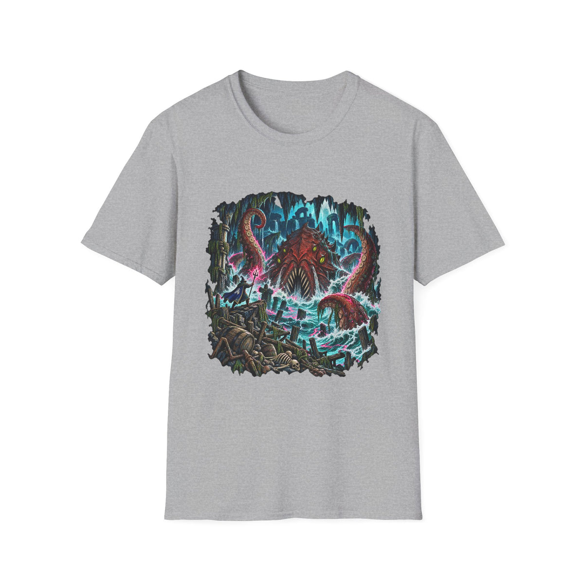 Kraken vs Trident | OSRS | Runescape Inspired T Shirt