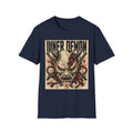 Inner Demon Graphic T-Shirt — Horror Skull Oni Design