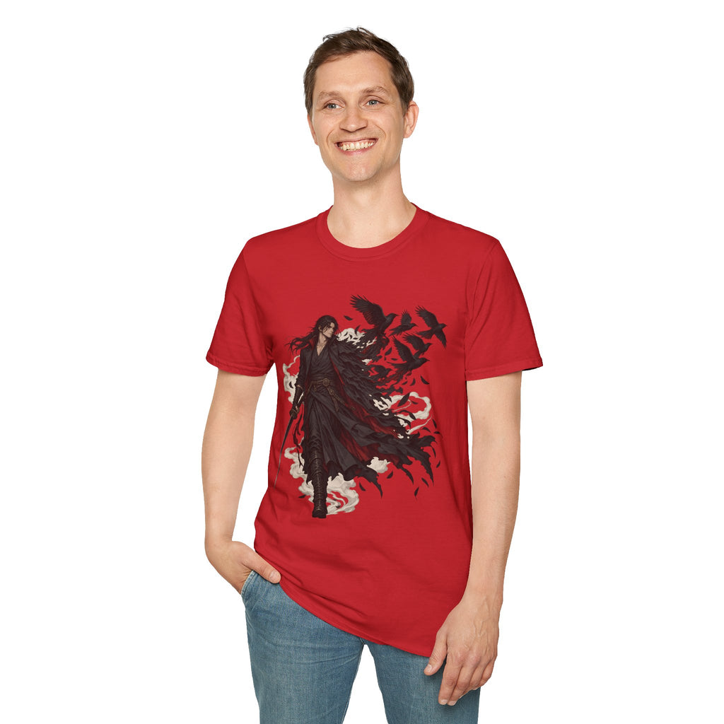 Dark Samurai | Raven Warrior Spirit | Graphic T Shirt