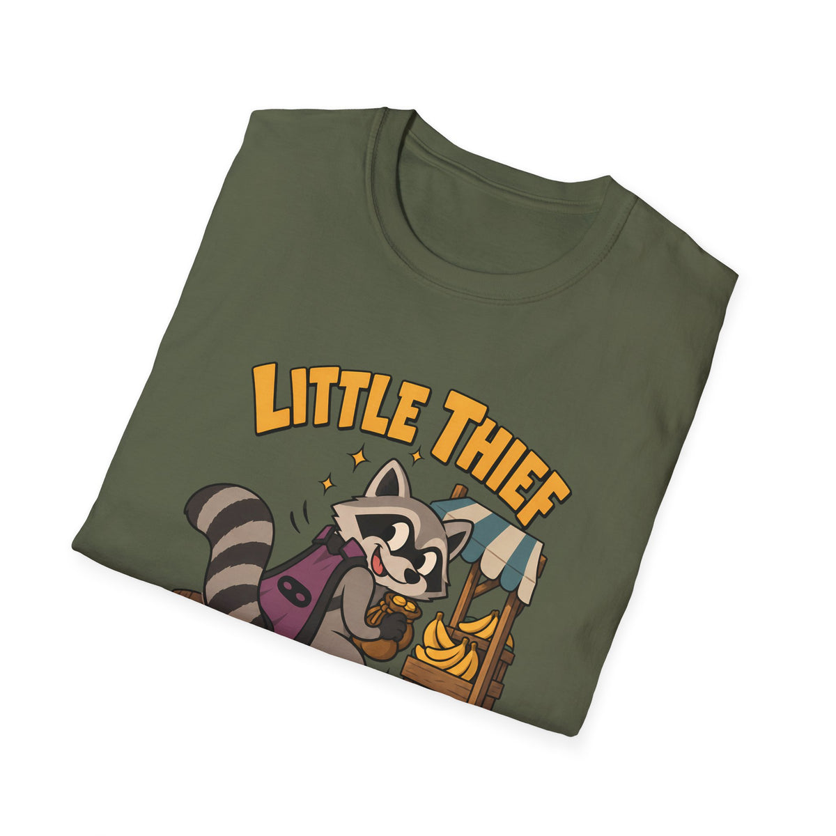 Little Thief Rocky T-Shirt - Cute OSRS Rocky Tee
