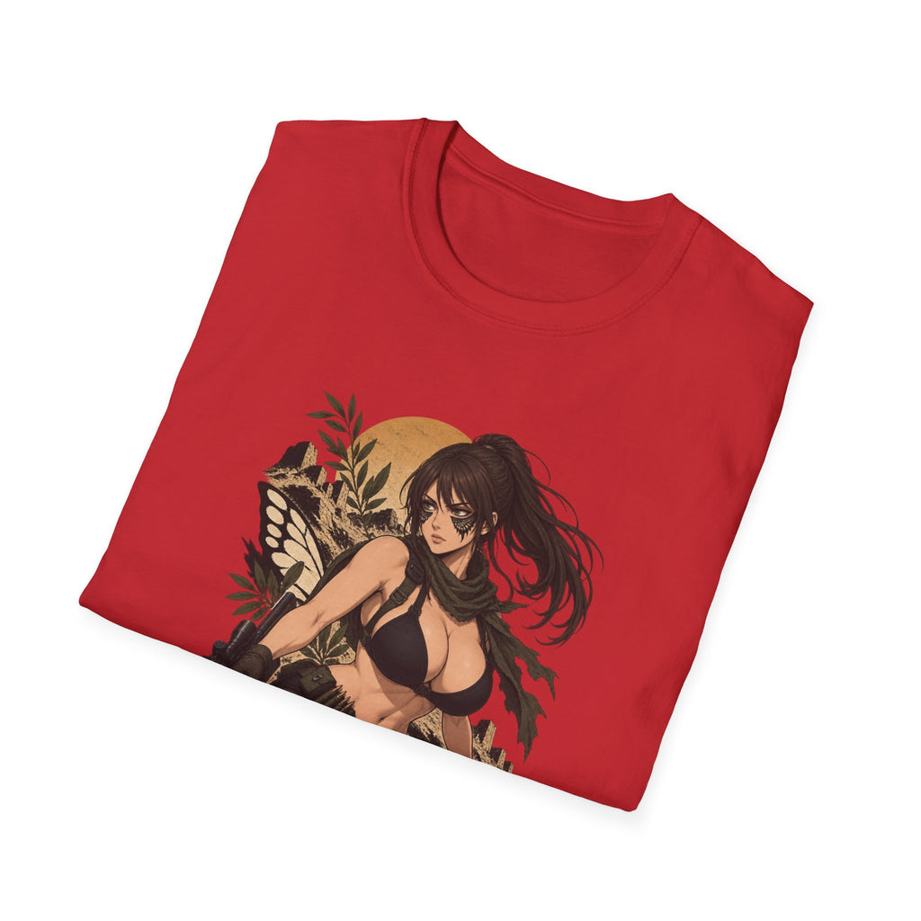 Quiet | Sexy Metal Gear Pin Up Girl | Anime Style Sniper Girl T-Shirt