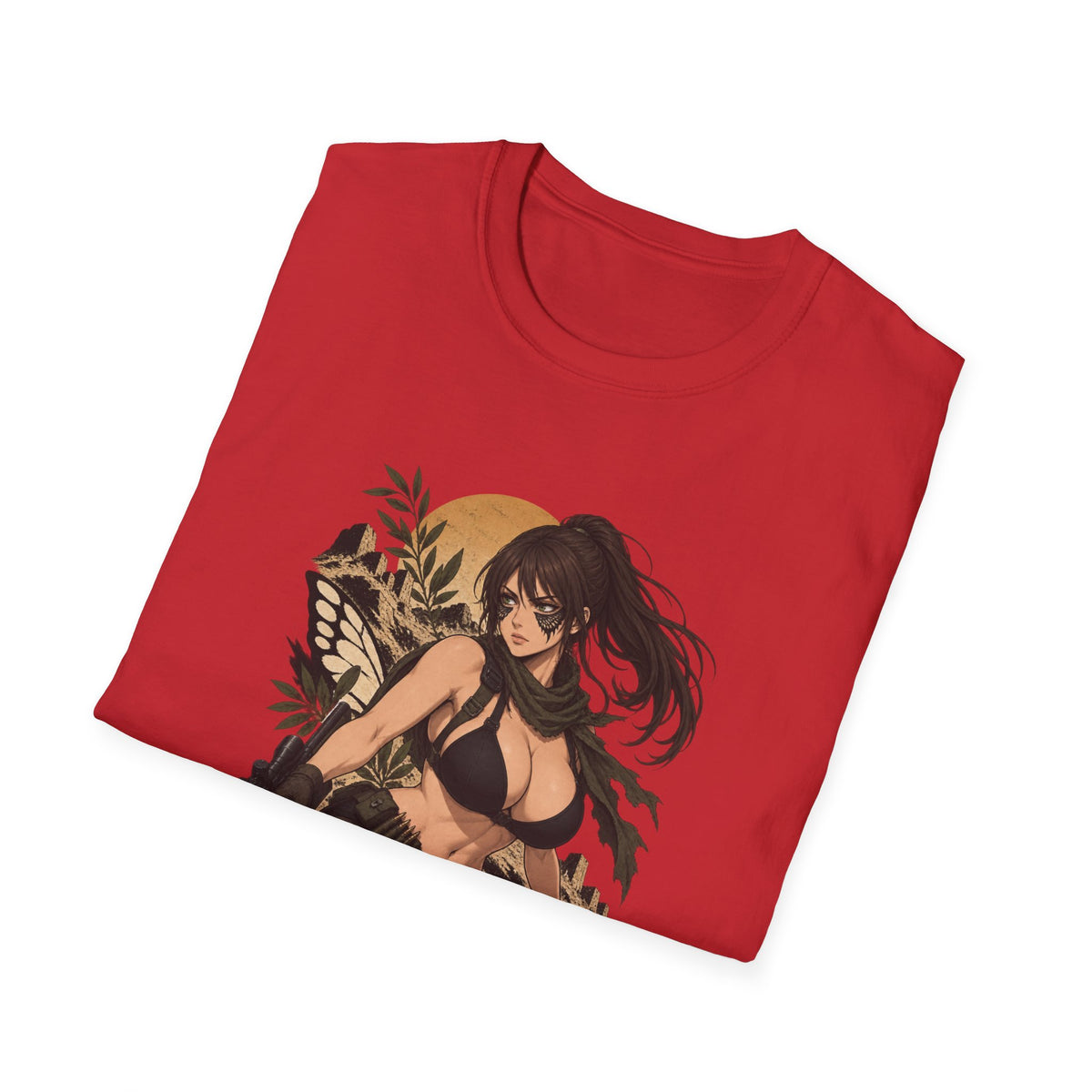 Quiet | Sexy Metal Gear Pin Up Girl | Anime Style Sniper Girl T-Shirt