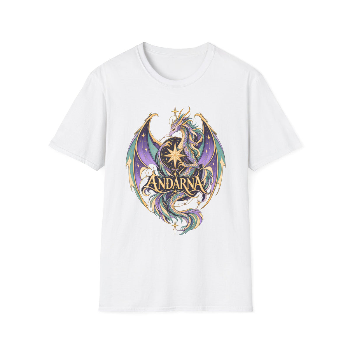 Andarna | Onyx Storm Dragon Graphic T-Shirt | Book Inspired