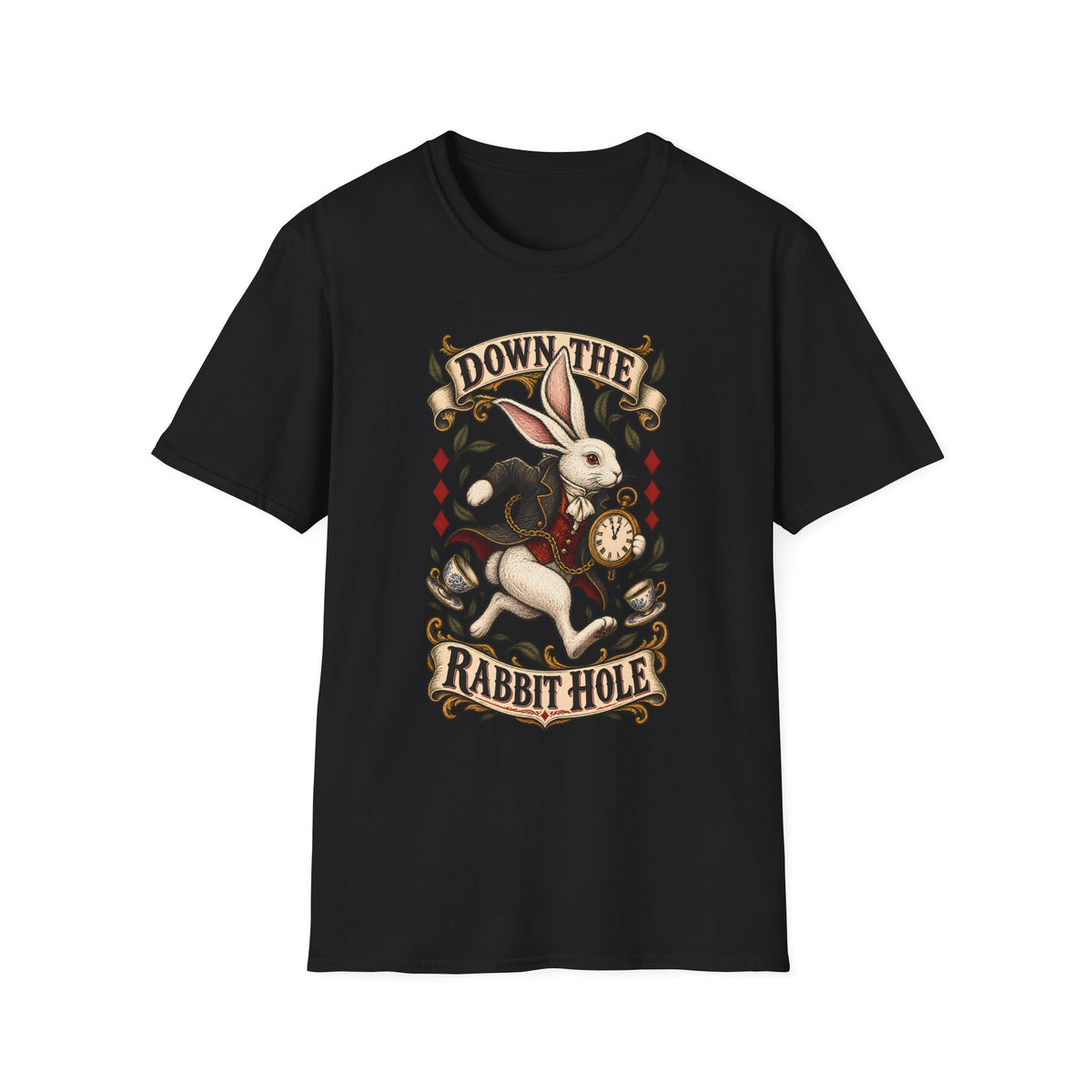 Down the Rabbit Hole | Alice in Wonderland Graphic Shirt