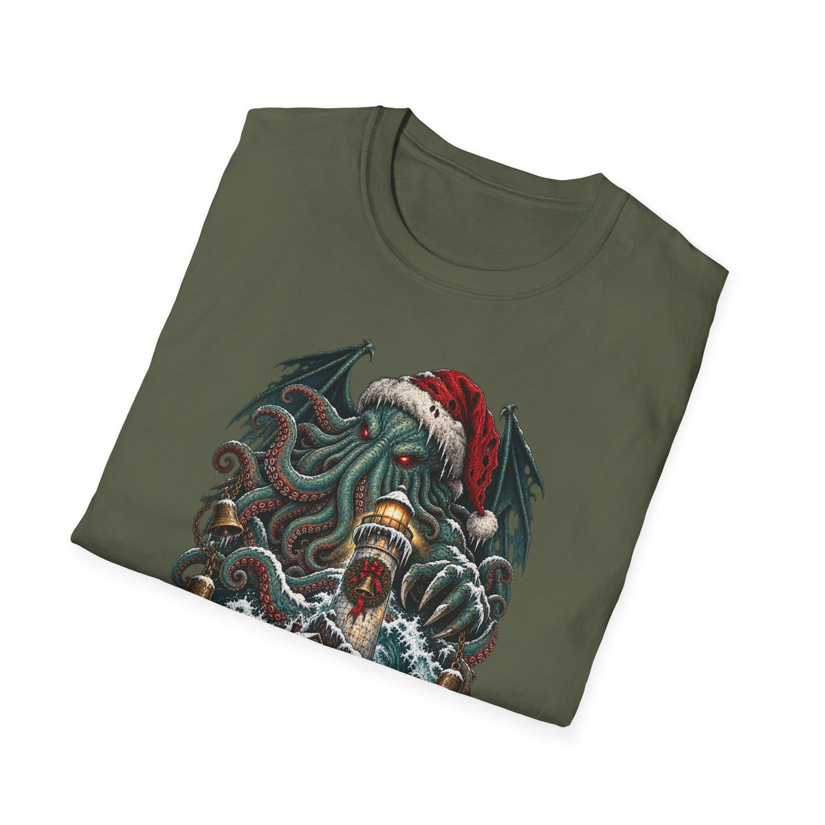 Merry Cthulhumas | Cthulhu Christmas T-Shirt