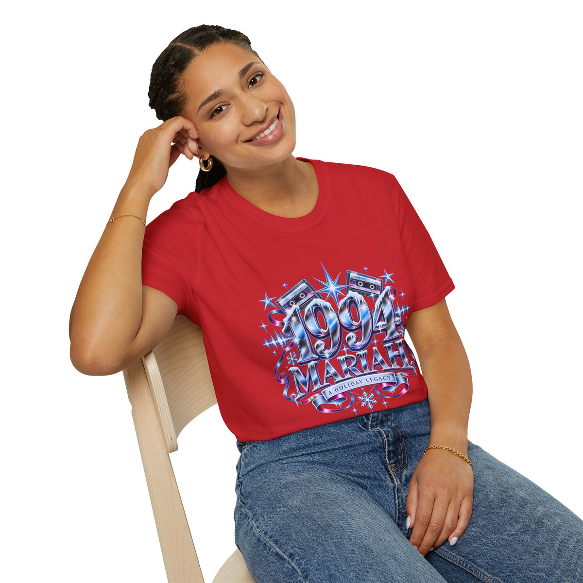 1990s Mariah Carey Graphic T-Shirt | Retro Cassette Pop Vintage Tour Style