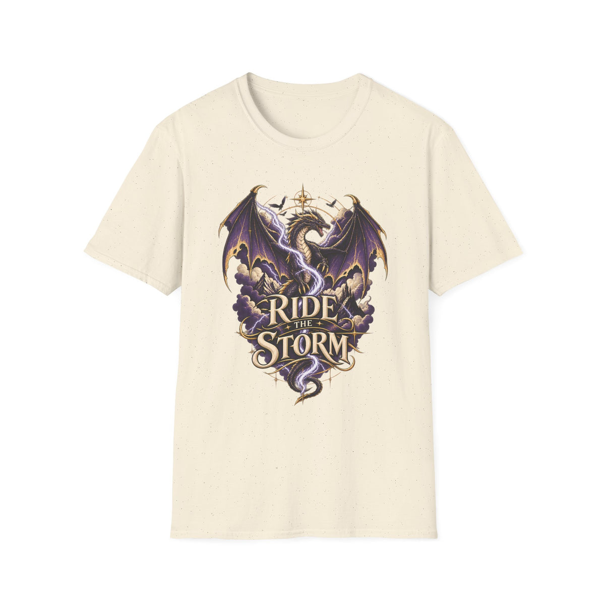 Ride the Storm | Fourth Wing Book Inspired Dragon T Shirt