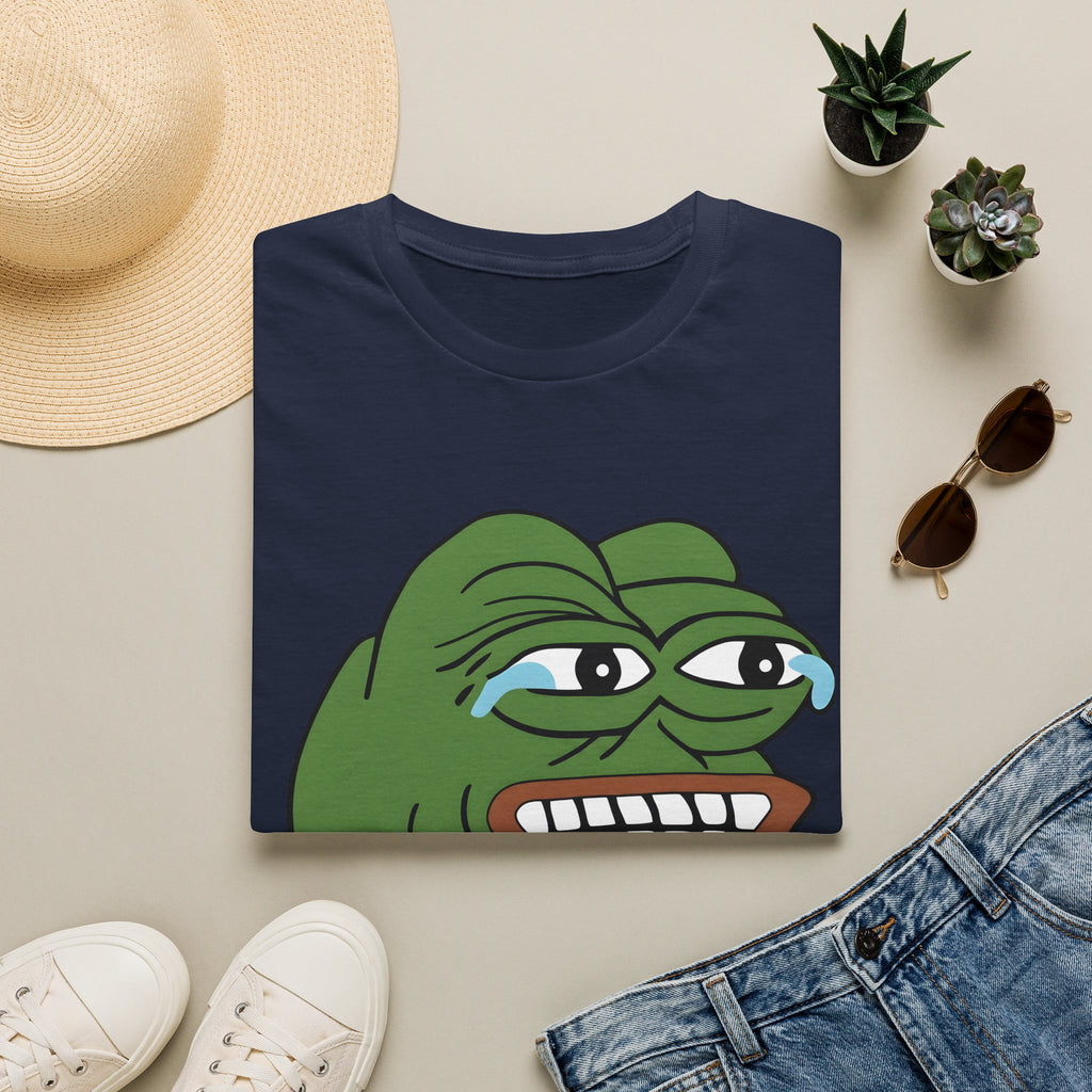 Pepe Grin T-Shirt — Smirking Frog Meme Tee