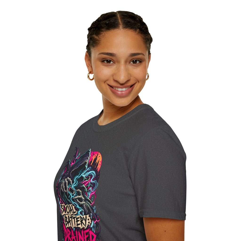 Socially Drained | Dementor | Harry Potter Graphic Tee