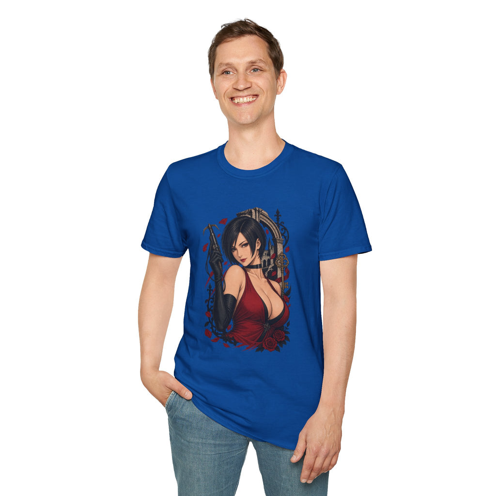 Ada Wong | Residsent Evil Gothic Anime Pin Up Girl T-Shirt