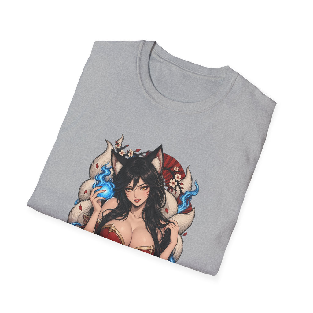 Ahri | League of Legends | Anime Pin Up Kitsune Girl T-Shirt