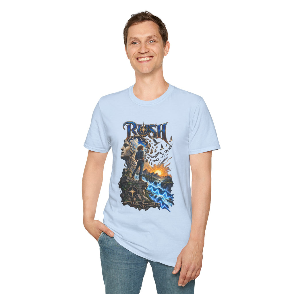Rush | Tom Sawyer | Legendary Band Graphic T-Shirt