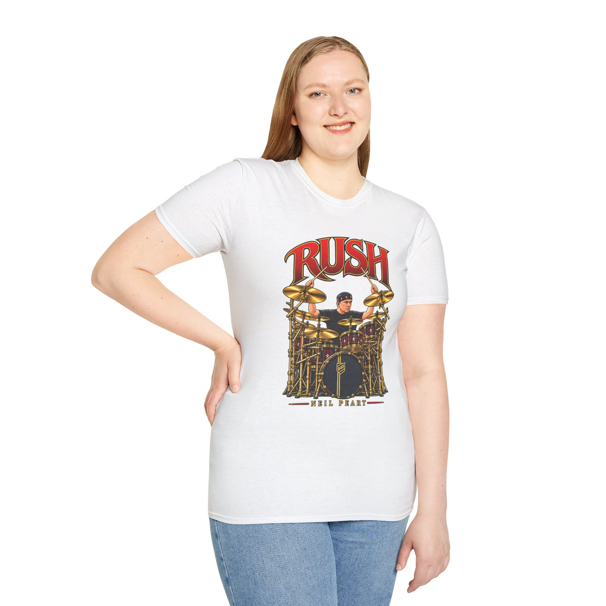 Rush | Neil Peart Drum Solo | Prog Rock Drummer Graphic T-Shirt