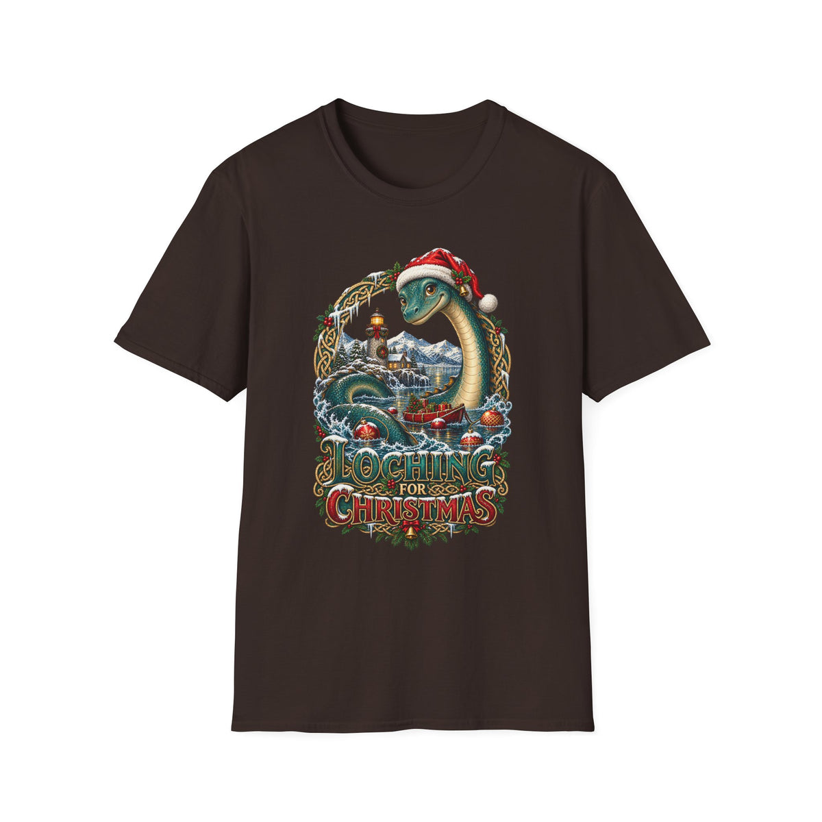 Lock Ness | Scottish Legend Christmas T-Shirt