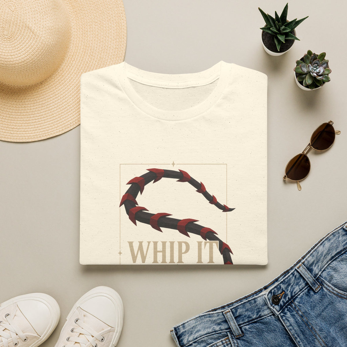 Whip It OSRS Abyssal Whip Runscape Inspired Graphic T-Shirt