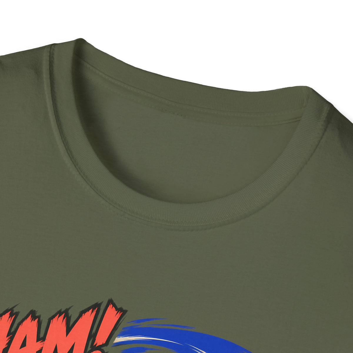 WHAM! | Anime Cartoon Ninja Kick Graphic T Shirt