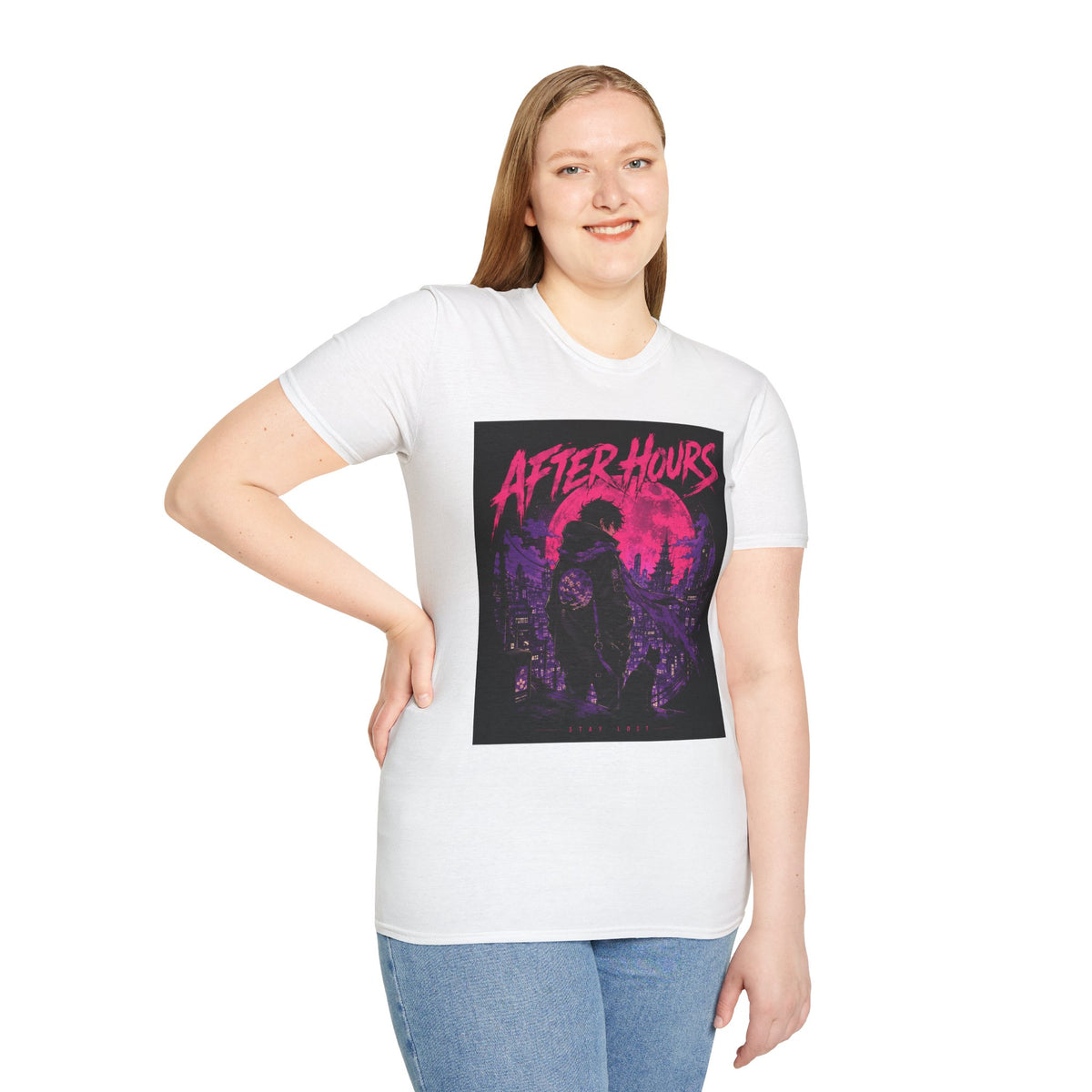 After Hours Graphic T-Shirt — Neon Night City Retro Tee