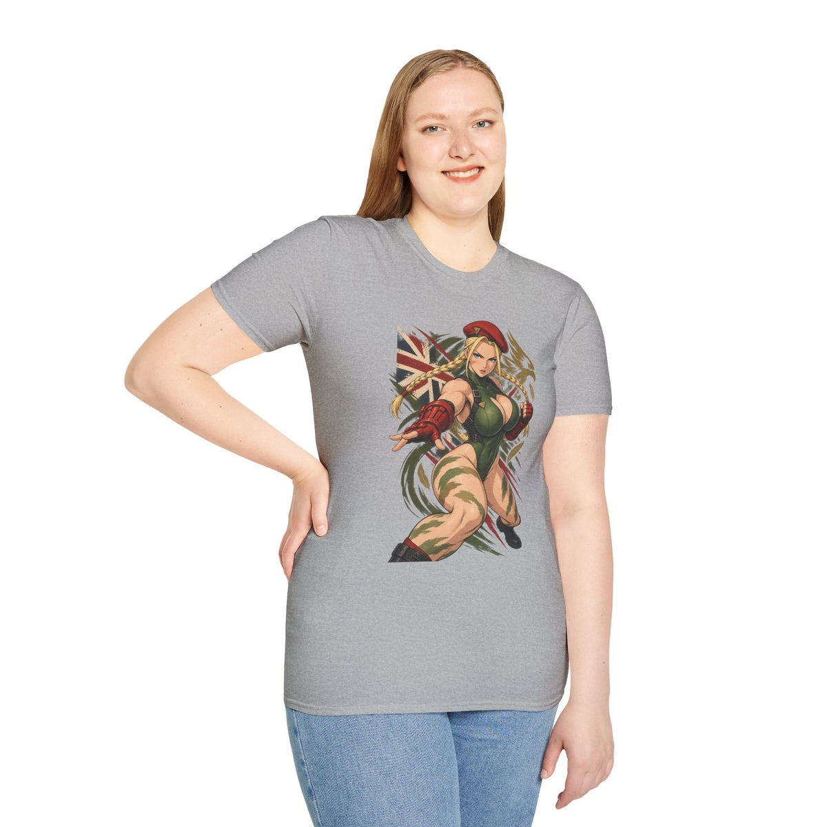 Street Fighter Cammy | Sexy Pin Up Style Graphic Cammy Shirt