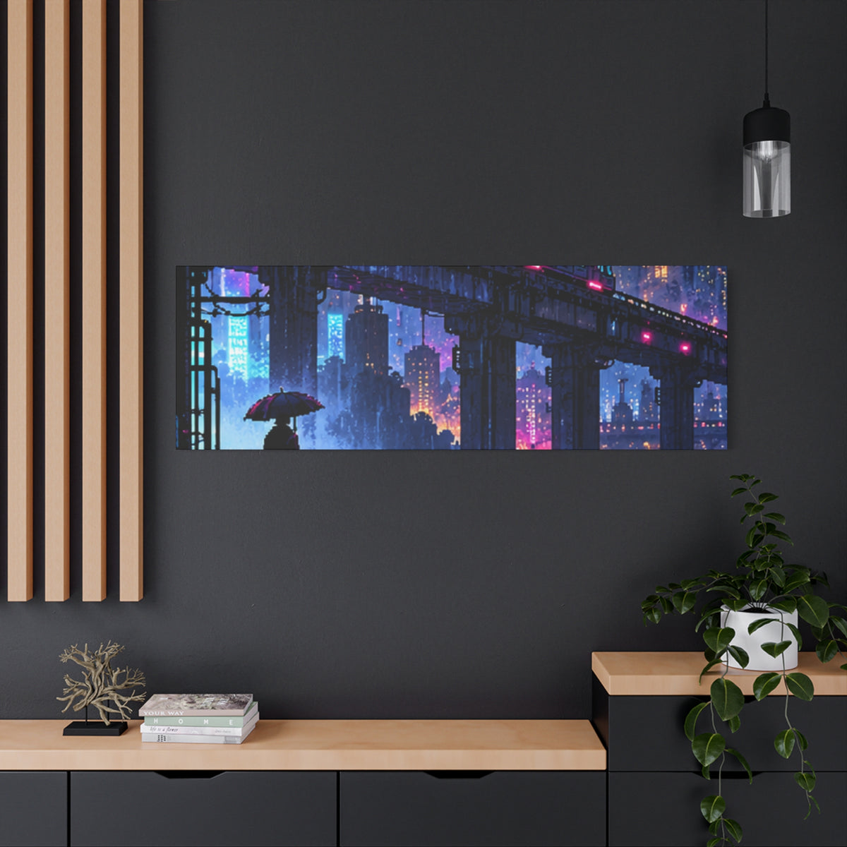 Stretched Matte Canvas Print — 1.25" Depth (Custom Design)