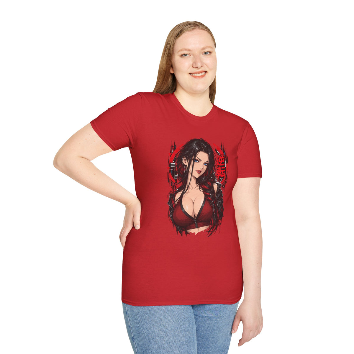 Ruby | Sexy Anime Pin Up Girl Graphic T-Shirt