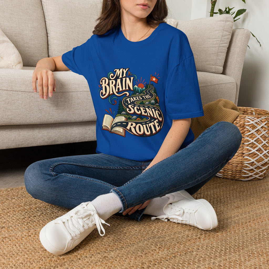 The Scenic Route | A Beautifully Different Mind | Neurodivergent Shirt
