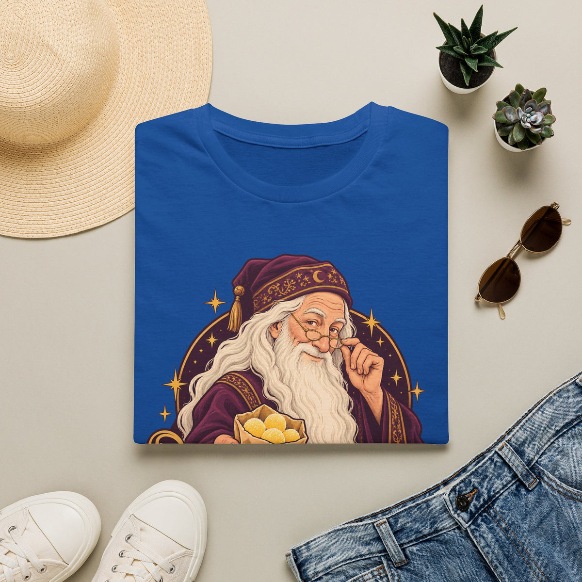 Dumbledore | Sherbet Lemon? | Harry Potter Illustration T‑Shirt