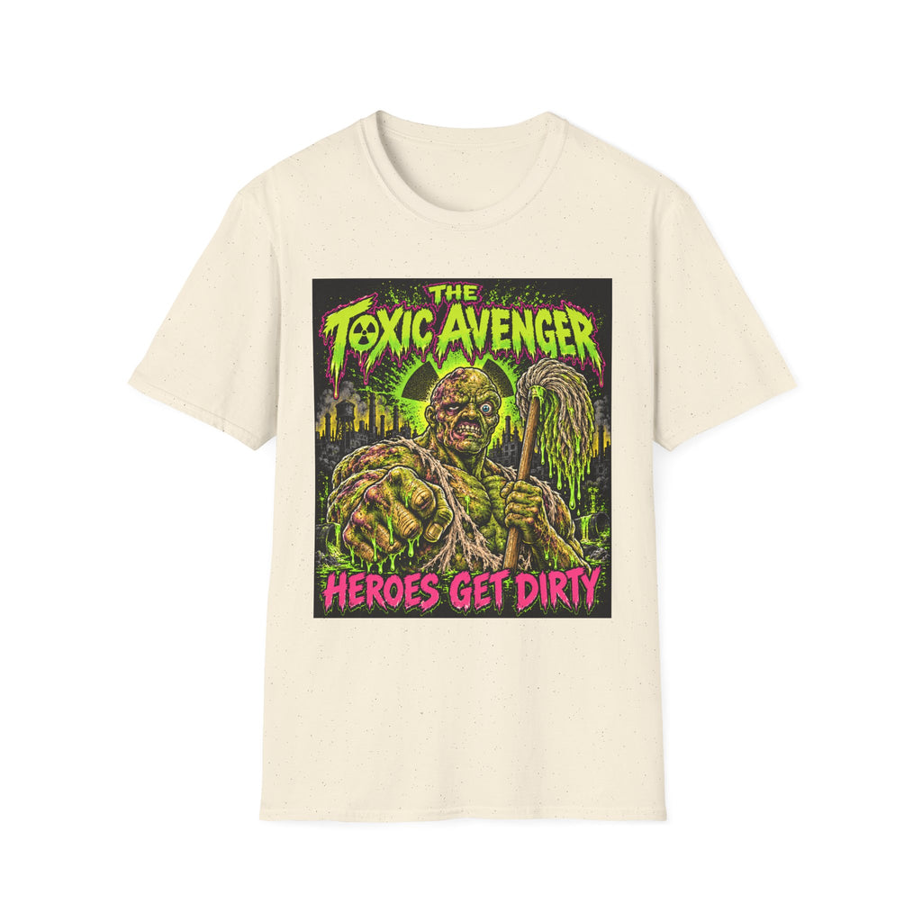 T-Shirt — The Toxic Avenger Graphic Tee (“Heroes Get Dirty”)