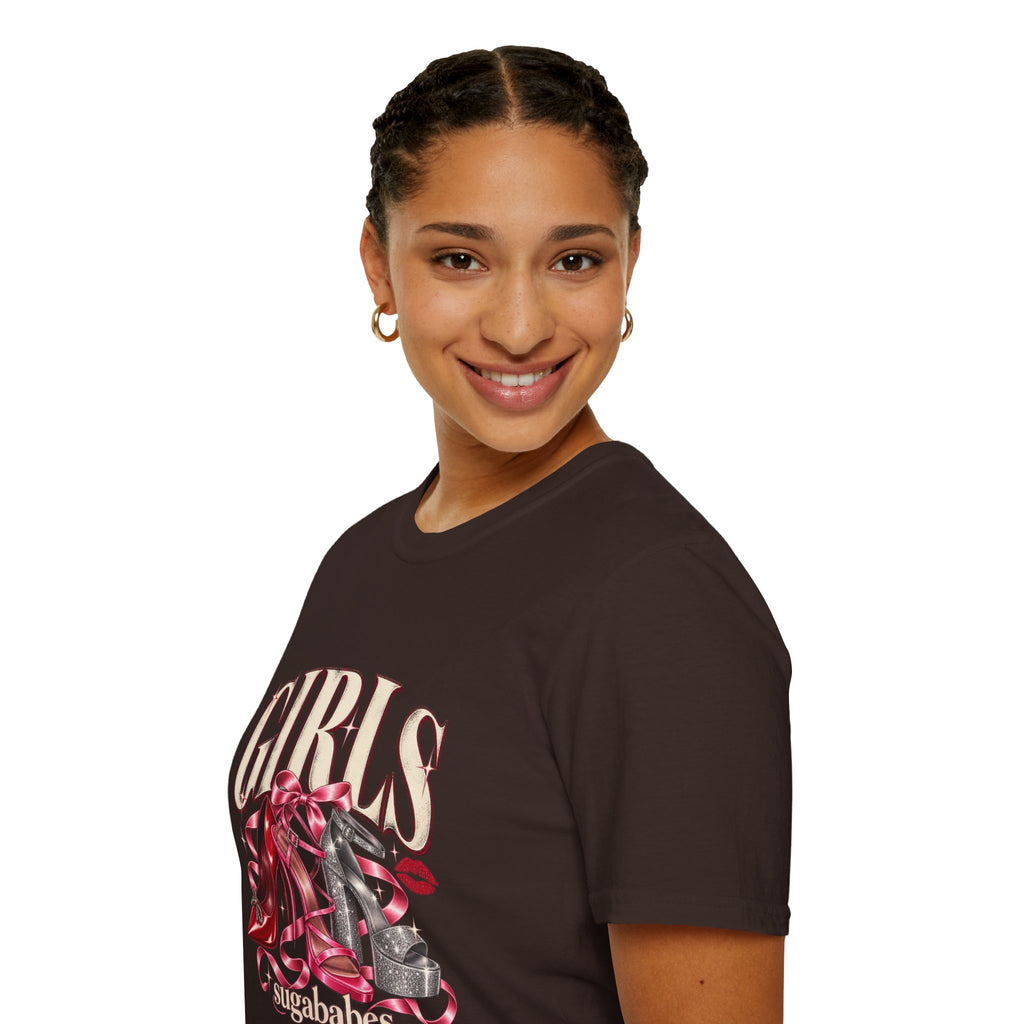 Sugababes |  Red Heels & Ribbons | Girls Night T Shirt