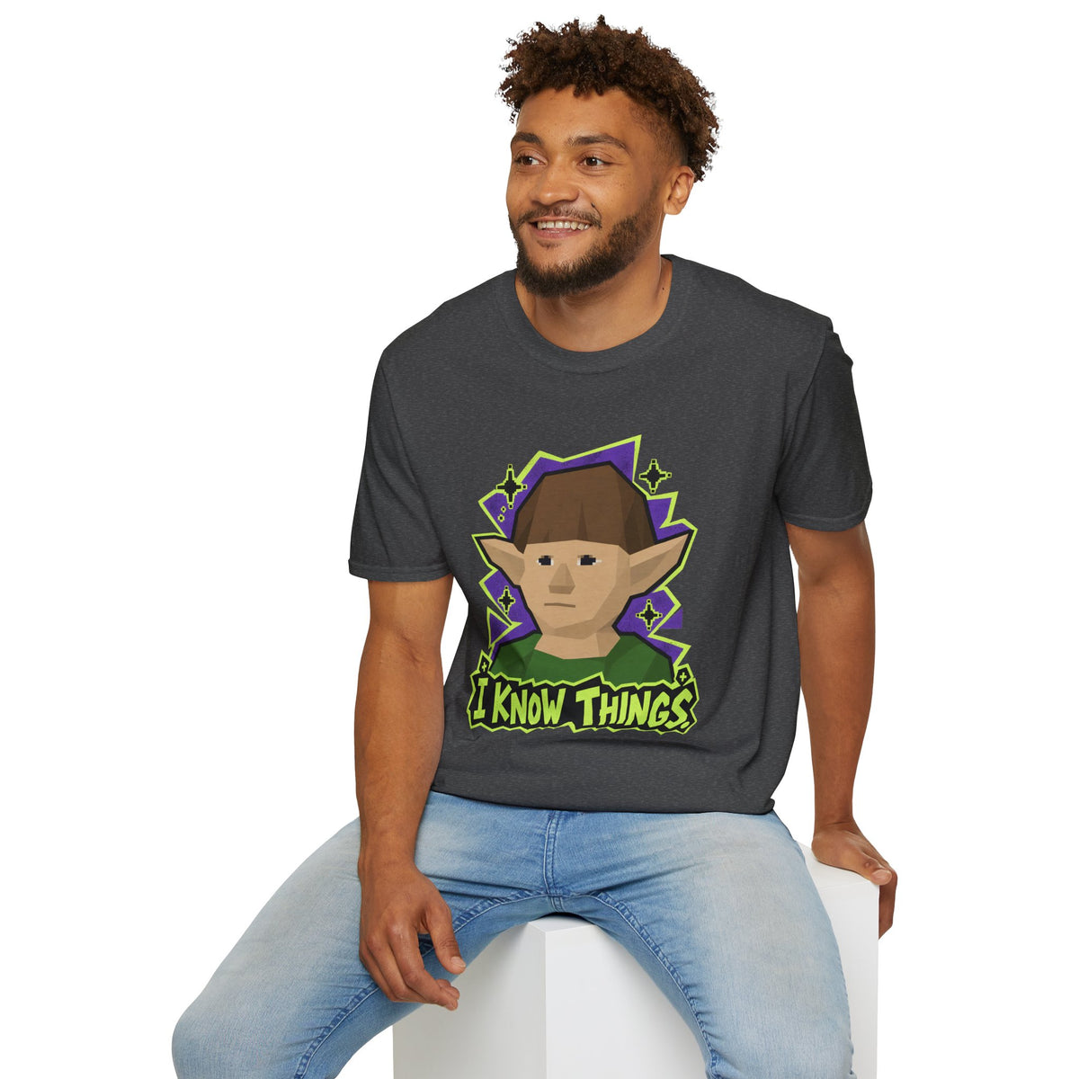 Gnome Child - "I know things" Runescape Inspired T-Shirt