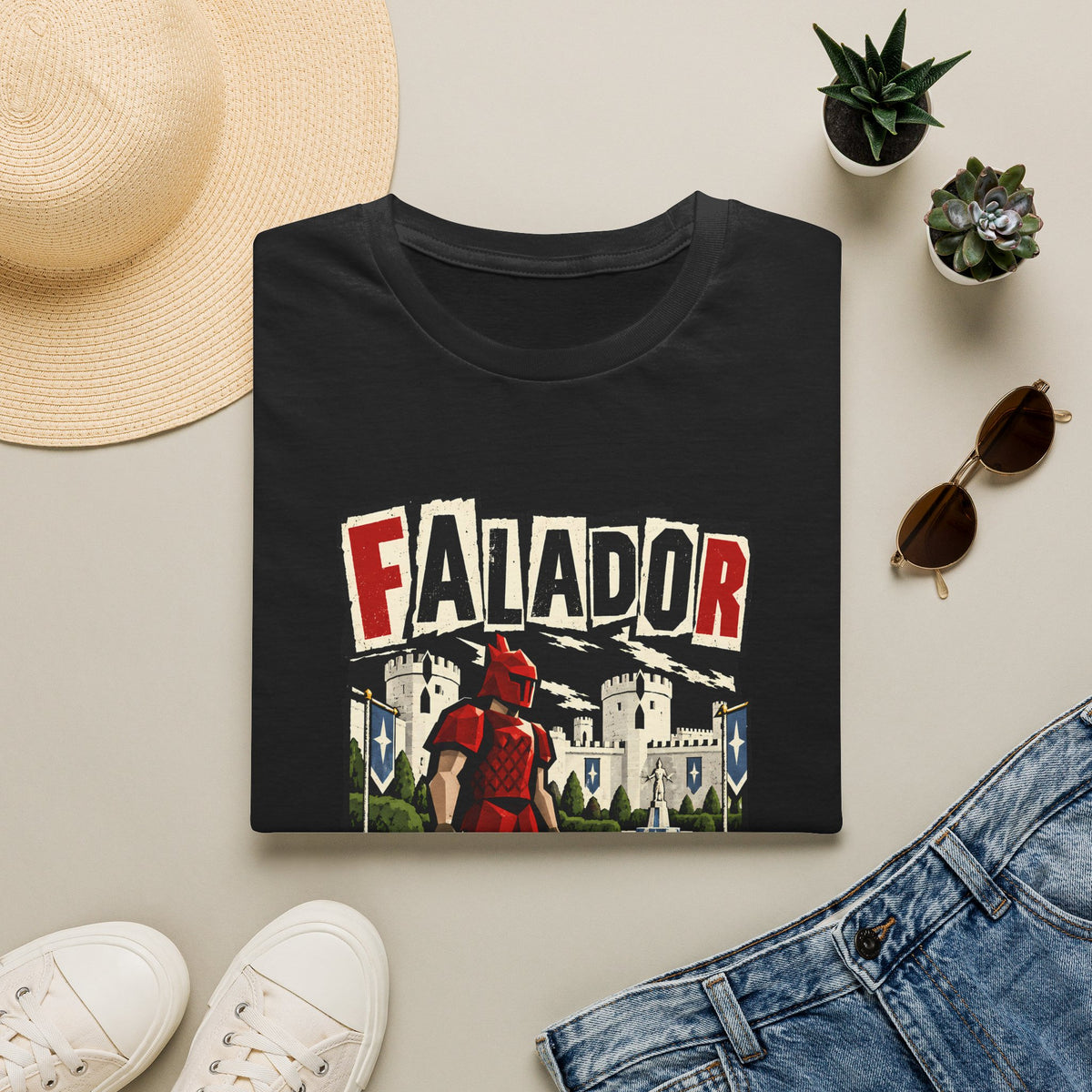 Falador 'Never Forget' Falador Massacre Runescape Inspired T-Shirt