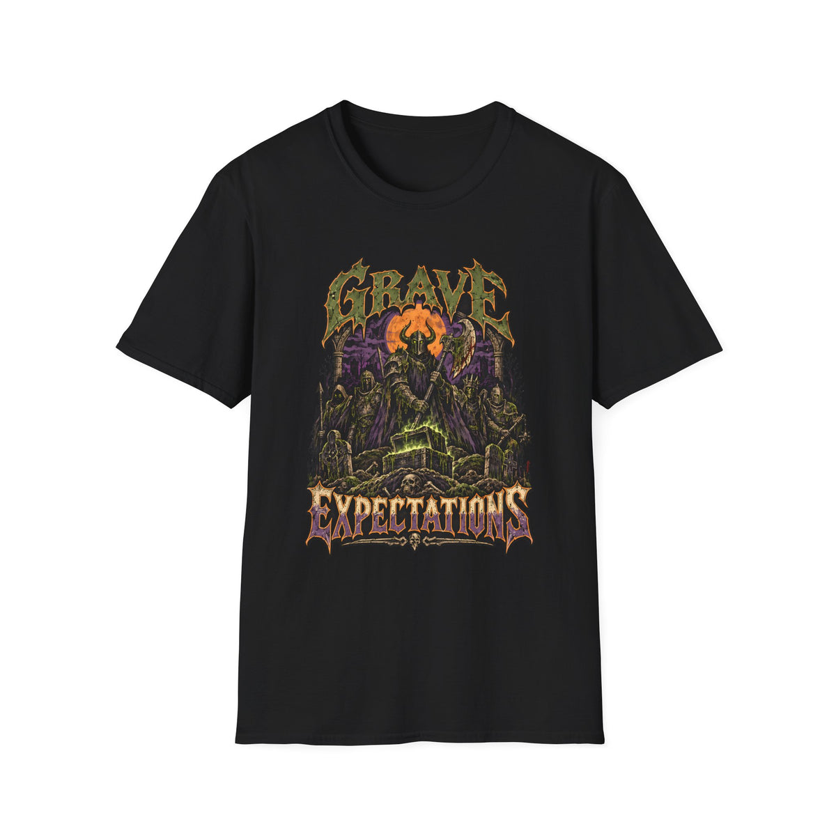 Grave Expectations Barrows Brothers OSRS Inspired T‑Shirt