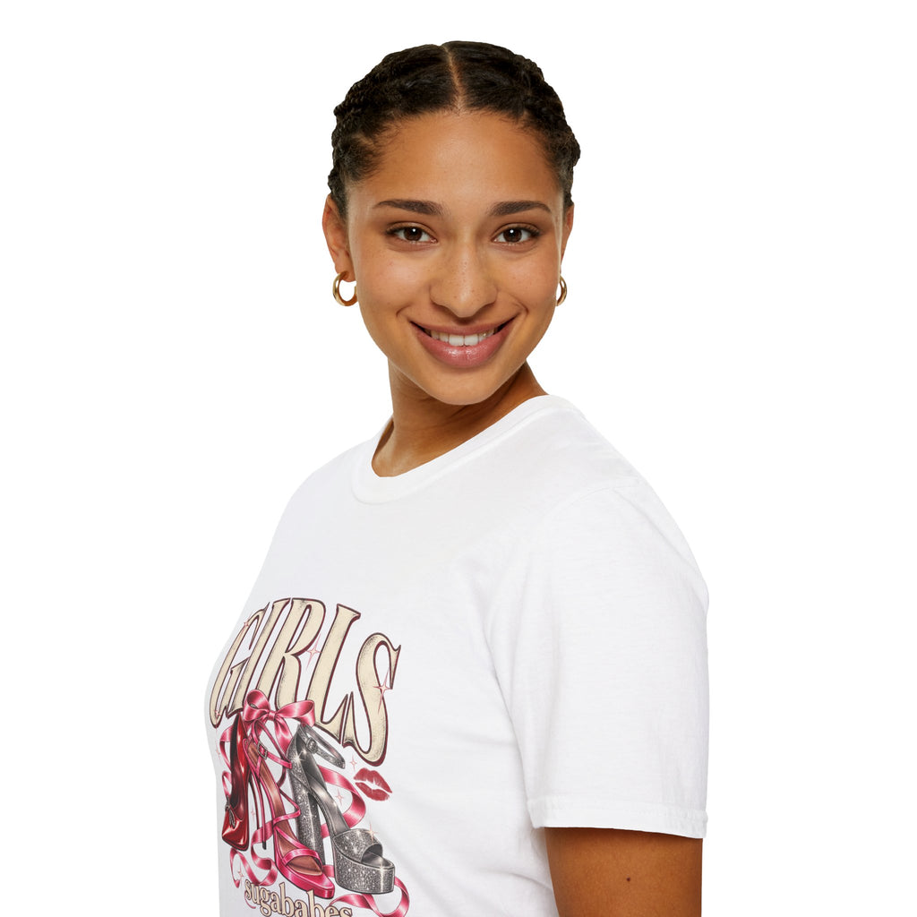 Sugababes |  Red Heels & Ribbons | Girls Night T Shirt
