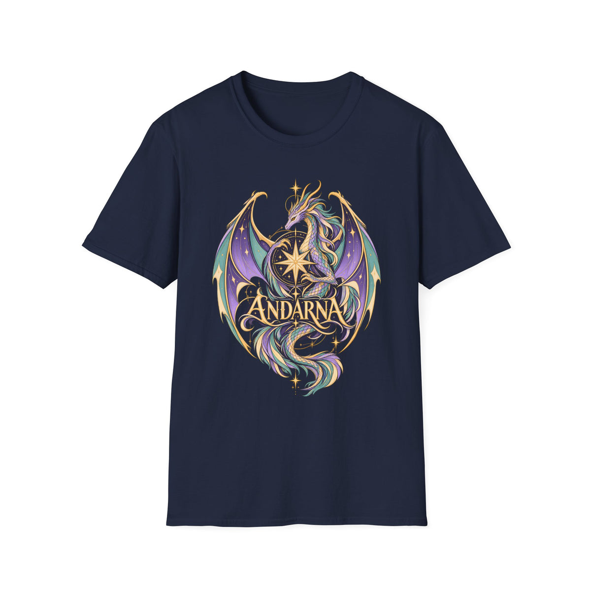 Andarna | Onyx Storm Dragon Graphic T-Shirt | Book Inspired