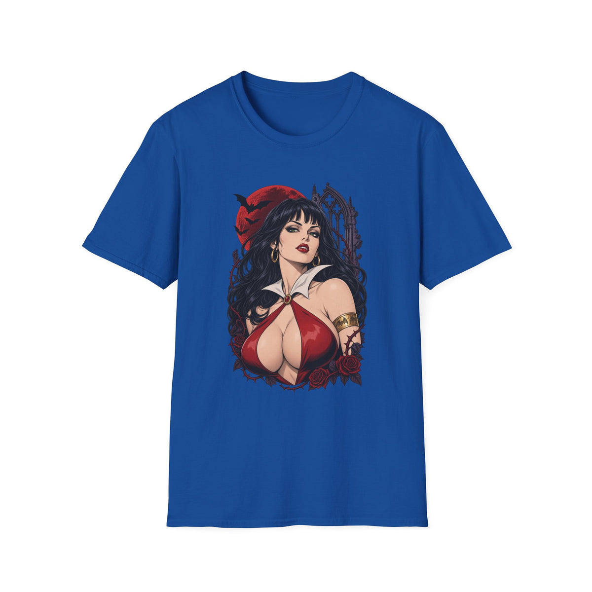 Vampirella | Sexy Halloween Vampire Pin Up Girl Sorceress Graphic T-Shirt