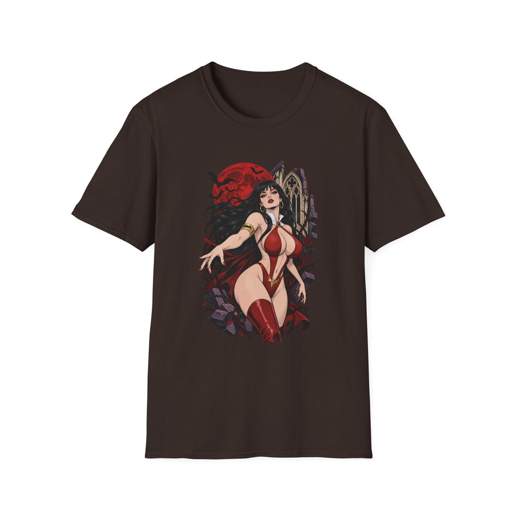 Vampirella | Sexy Vampire Queen | Pin Up Girl | Sexy Halloween Graphic T-Shirt