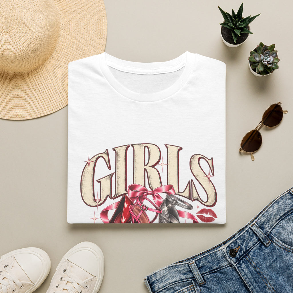 Sugababes |  Red Heels & Ribbons | Girls Night T Shirt