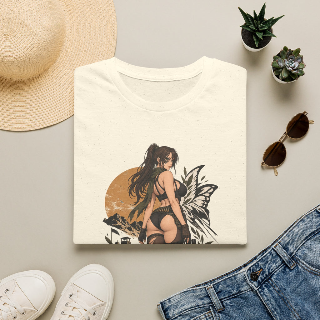 Metal Gear | Quiet | Sexy Pin Up Fantasy Sniper Girl T-Shirt