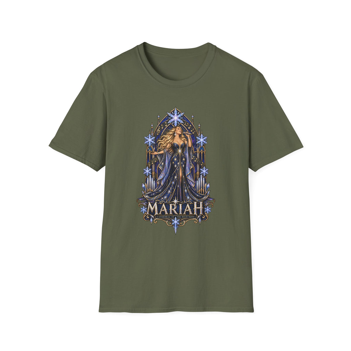 Mariah Starry Goddess T-Shirt | Celestial Holiday Concert Tee