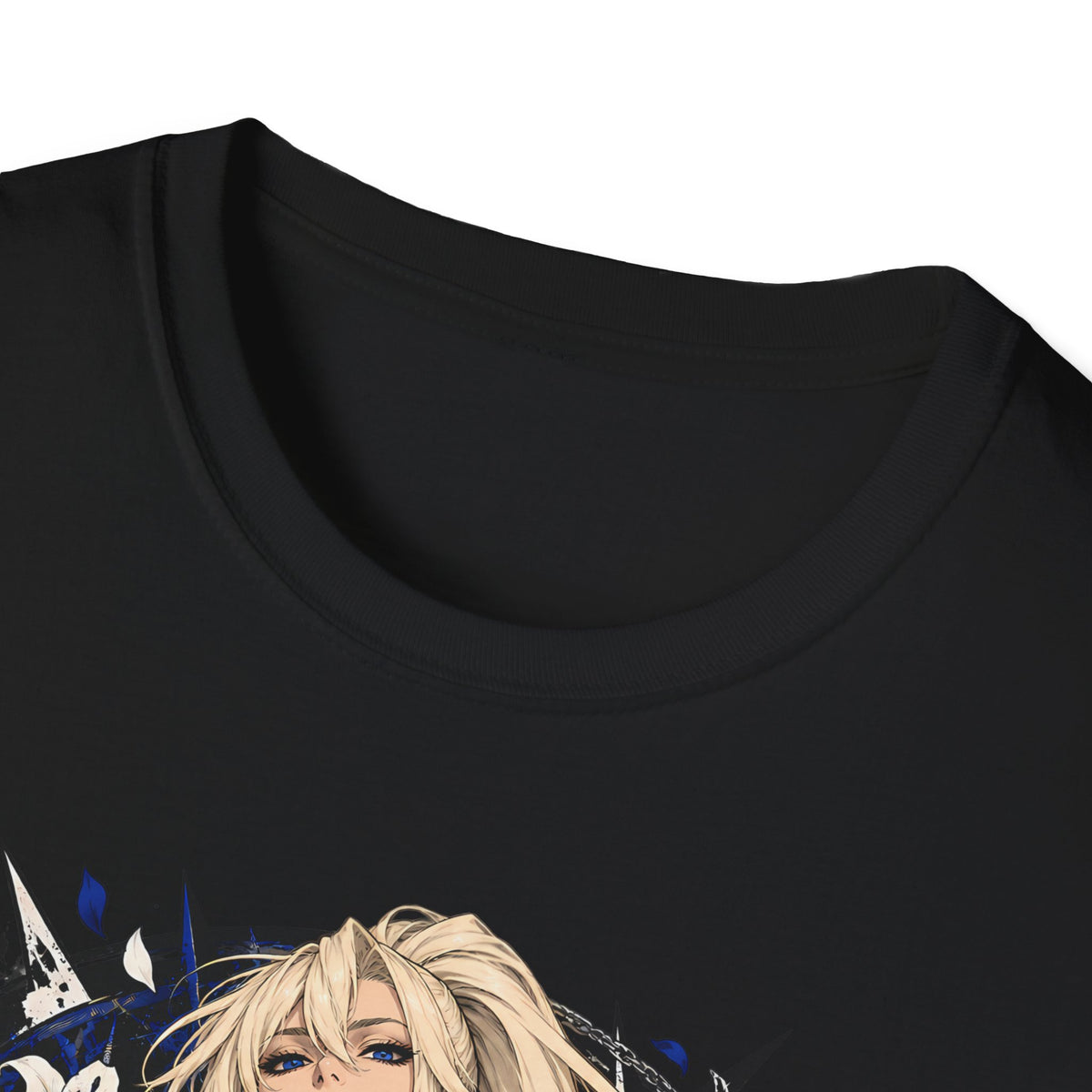Electric Girl | Japanese Anime | Blonde Bombshell Pin Up Graphic Shirt