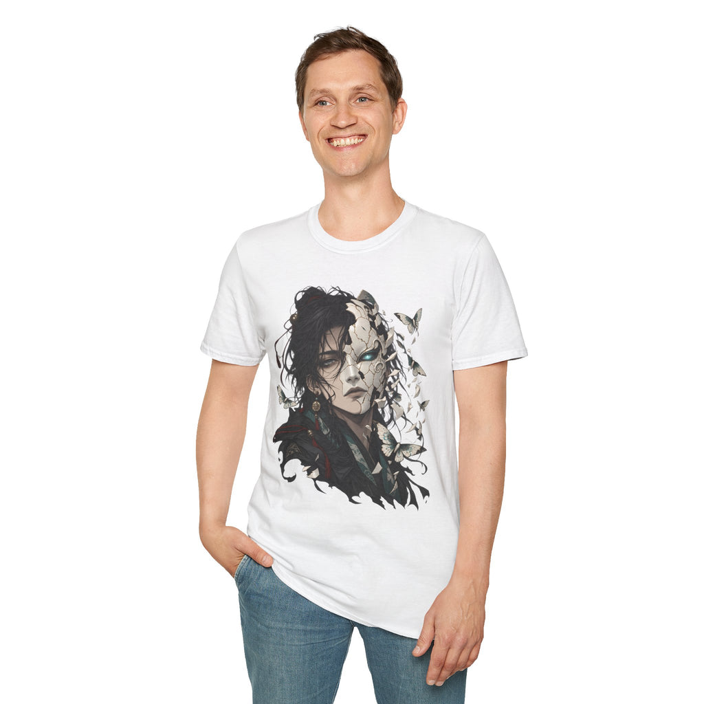 Mask Unfurls | Japanese Anime Style Mask Graphic Shirt