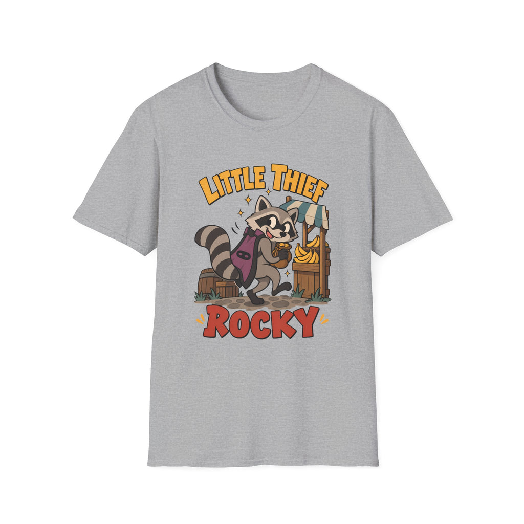 Little Thief Rocky T-Shirt - Cute OSRS Rocky Tee