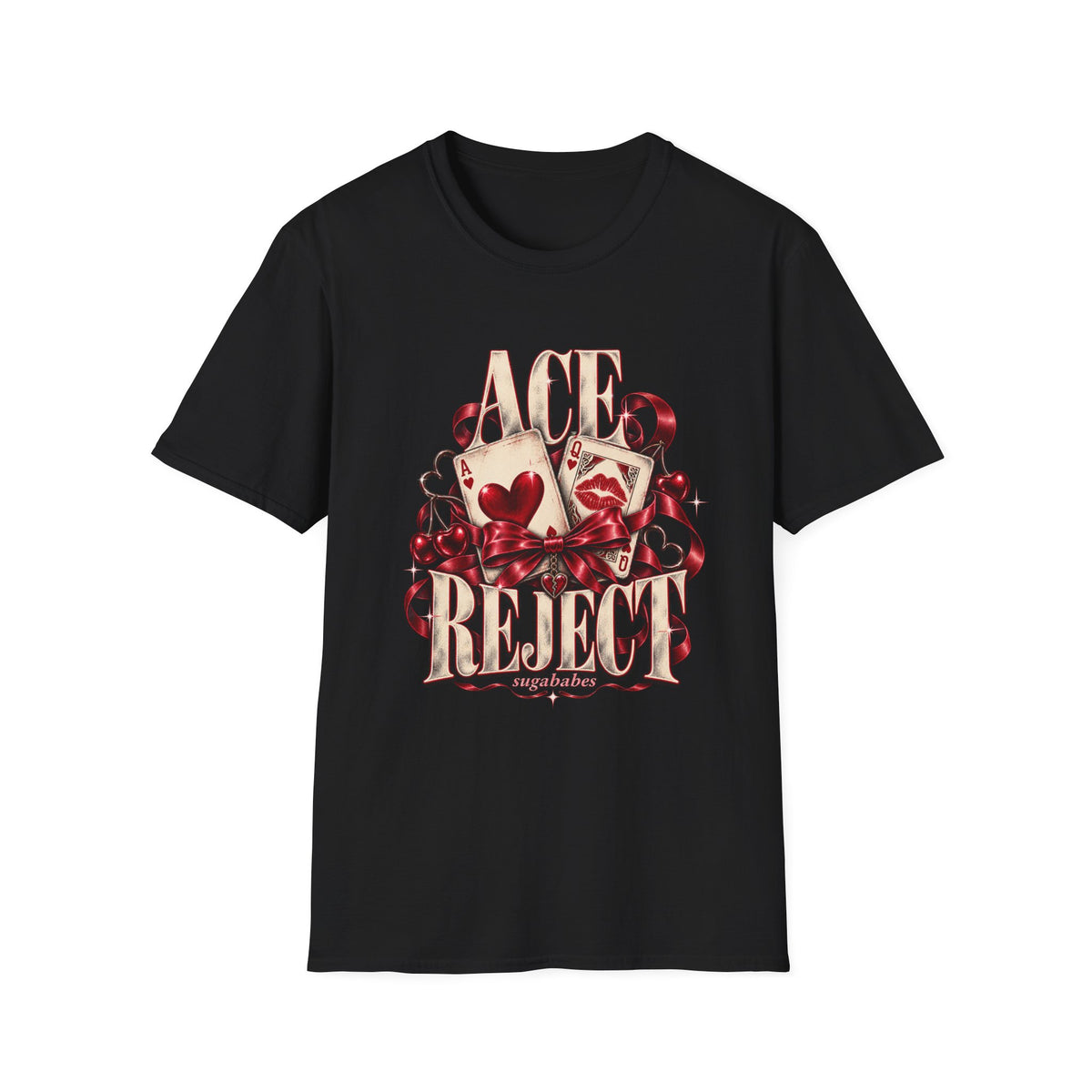 Ace Rejects | Sugababes | Playing Card Ace of Hearts T Shirt