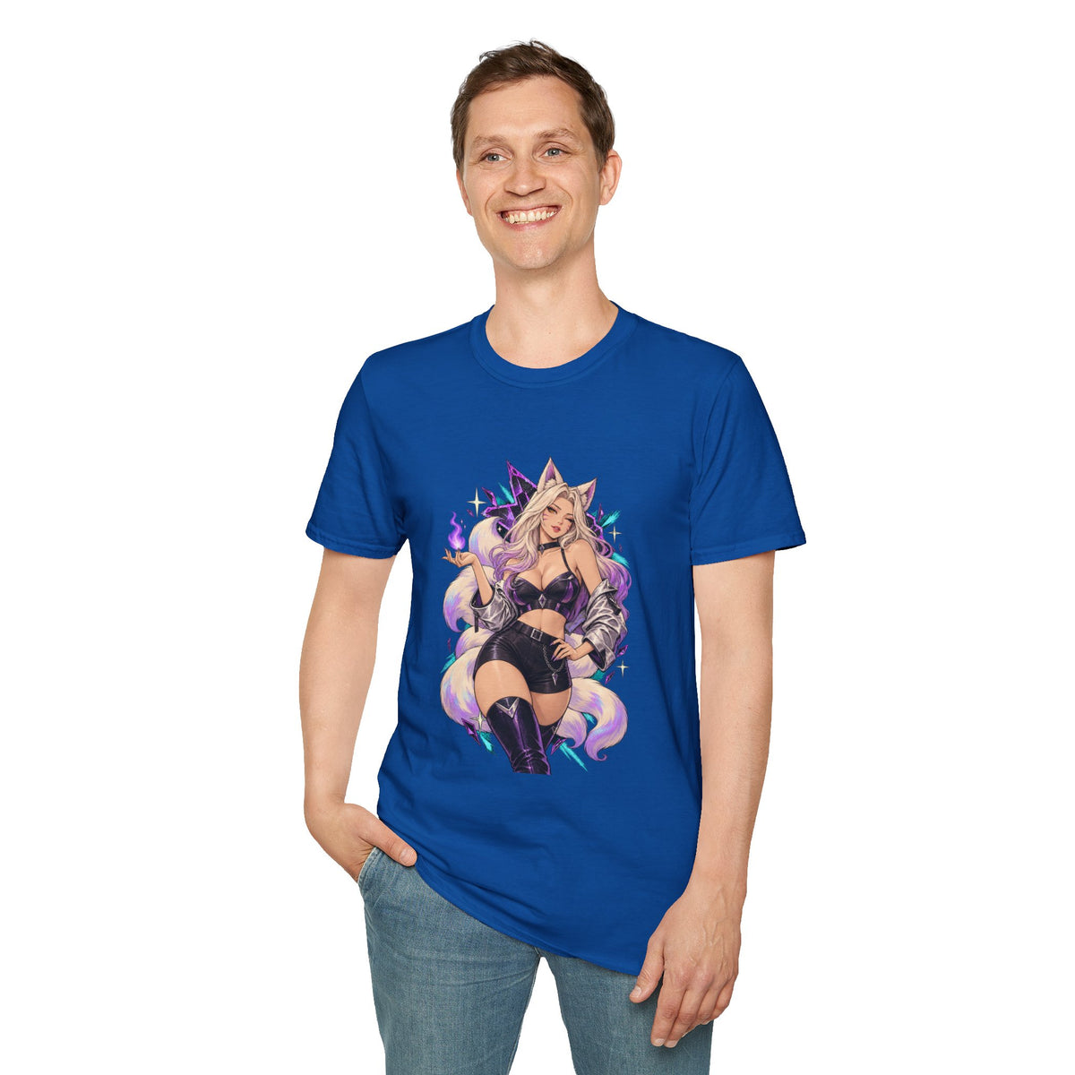 Ahri | League of Legends | Anime Fox Pin Up Girl T-Shirt