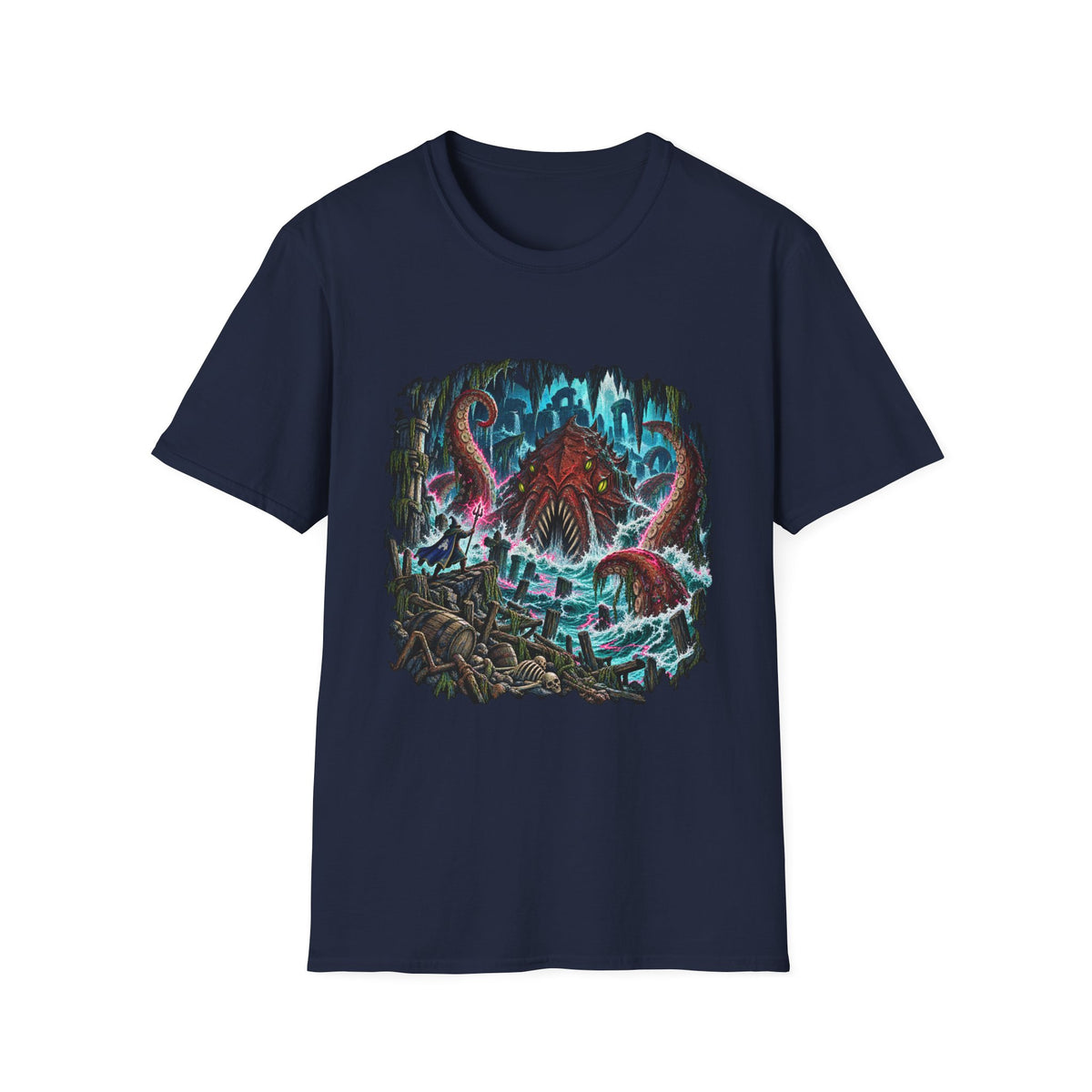 Kraken vs Trident | OSRS | Runescape Inspired T Shirt
