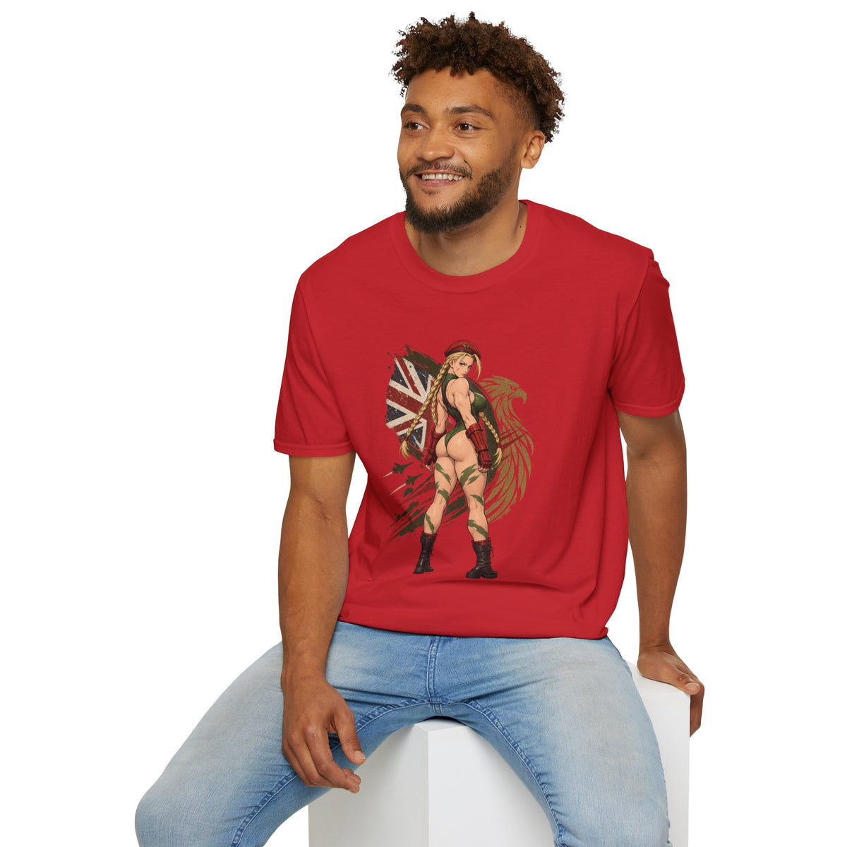 Cammy Street Fighter | Sexy Cammy Pin Up Girl Graphic T Shirt