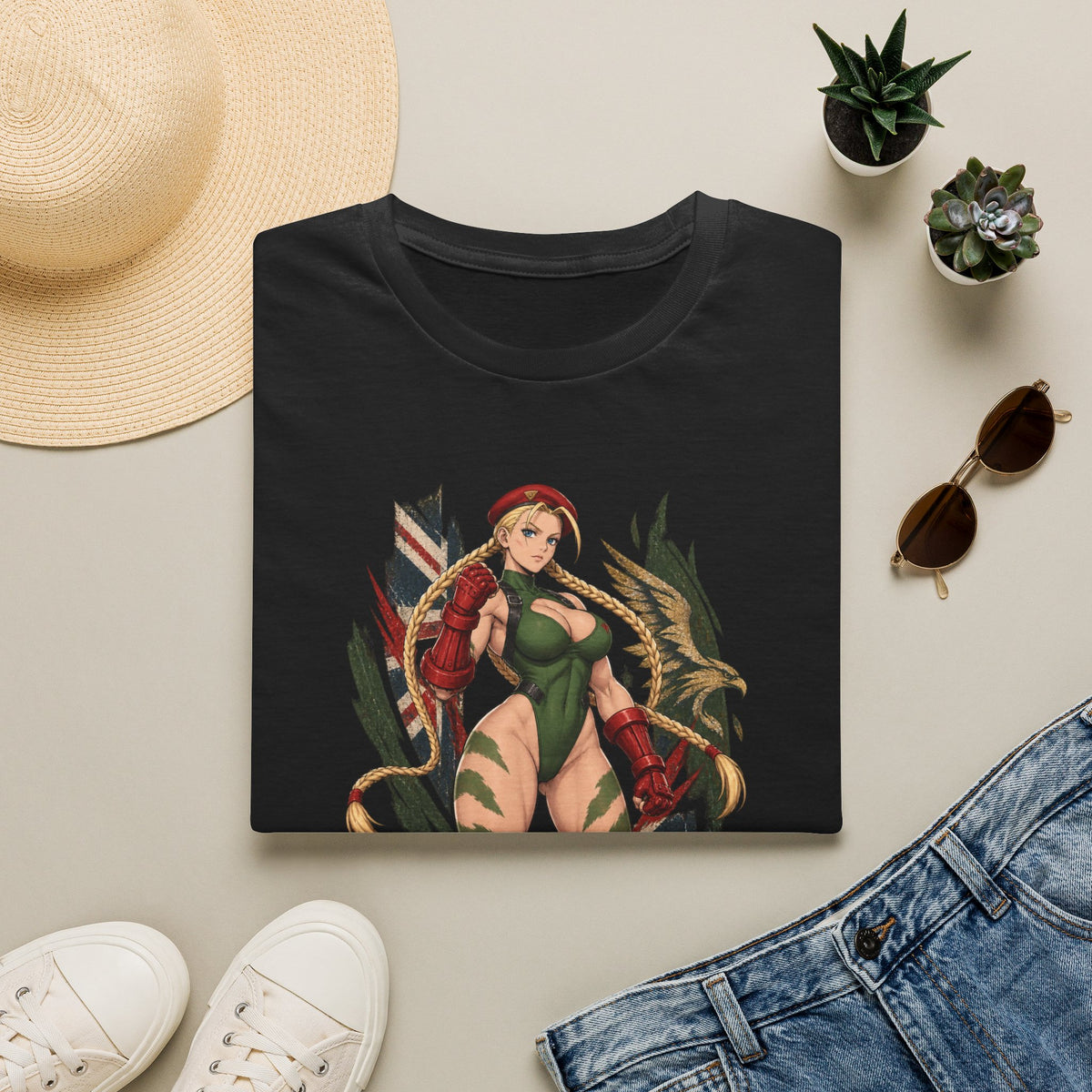 Street Fighter Cammy | Pin Up Style Cammy Shirt From Street Fighter
