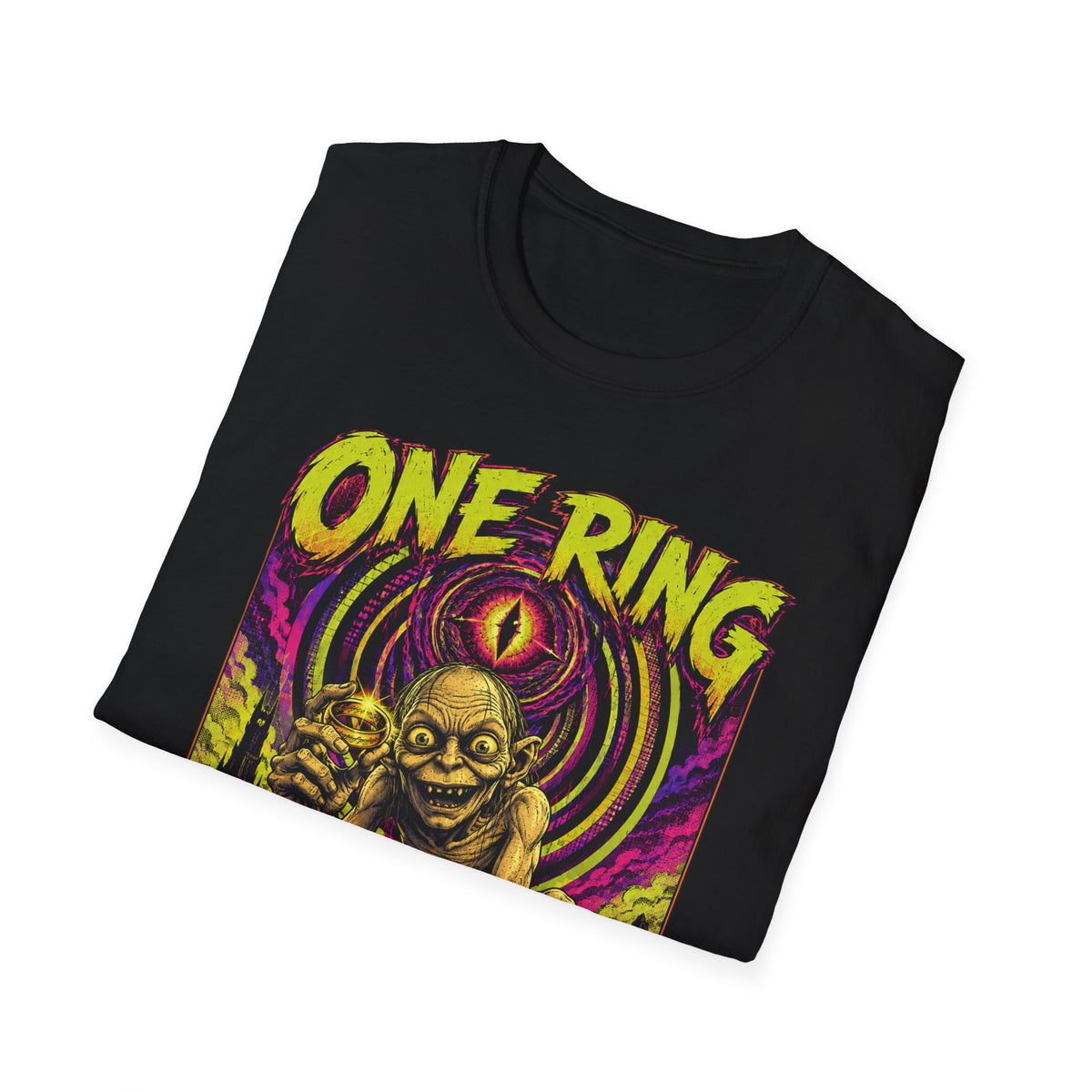 One Ring Zero Chill T-Shirt — Gollum Fantasy Horror Graphic Tee