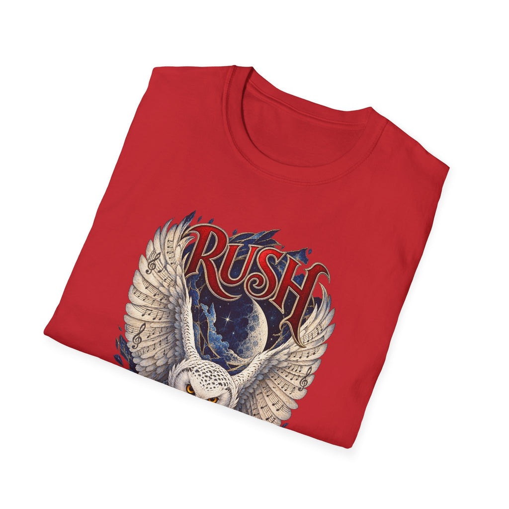 Rush | Fly by Night | Prog Rock | Owl Band Graphic T-Shirt