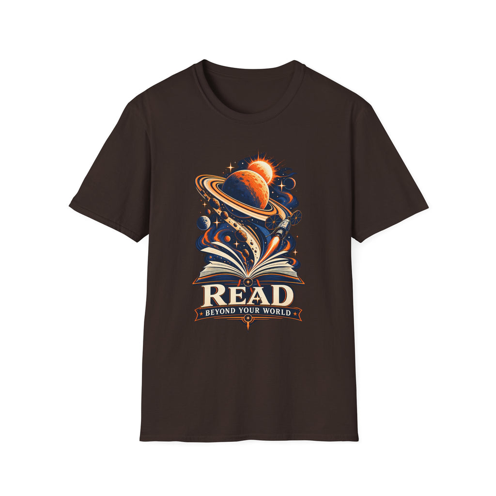 Read Beyond Your World | Book and Space Lovers T-Shirt | Project Hail Mary Inspired